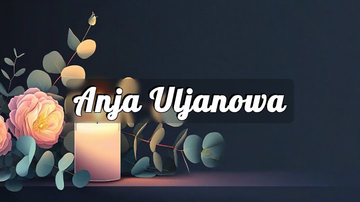 Anja Uljanowa, Rottenburg, BW