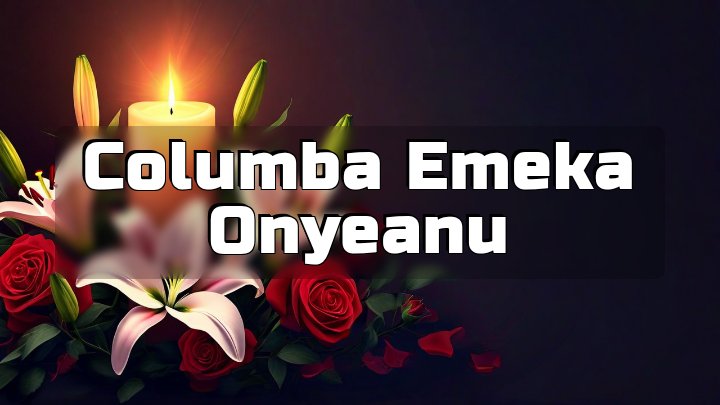 Columba Emeka Onyeanu, Omaha, NE