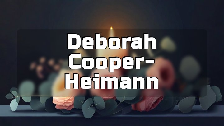 Deborah Cooper-Heimann, Cape Coral, FL