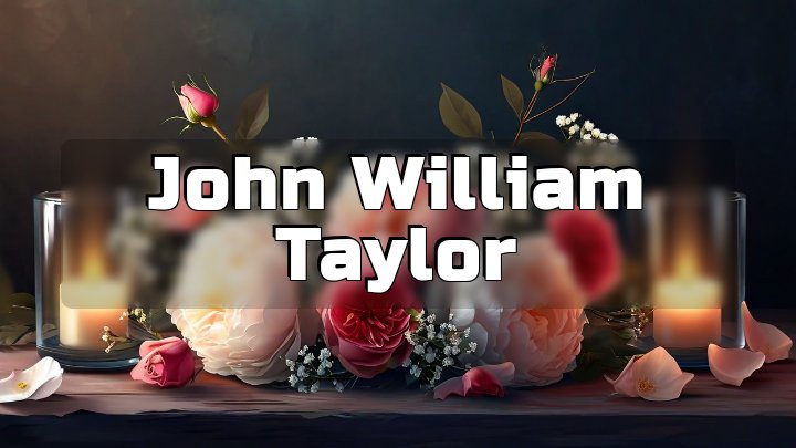 John William Taylor, Panola, TX