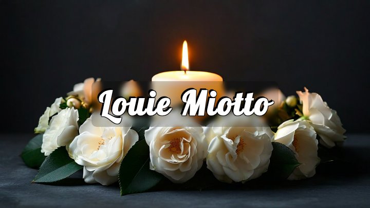 Louie Miotto, Chesterton, IN