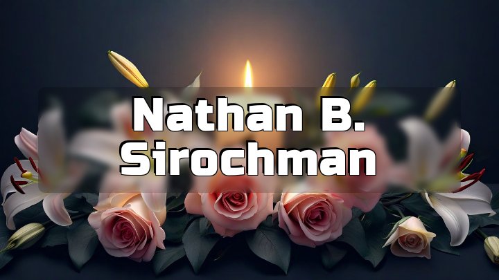 Nathan B. Sirochman, South Park, PA