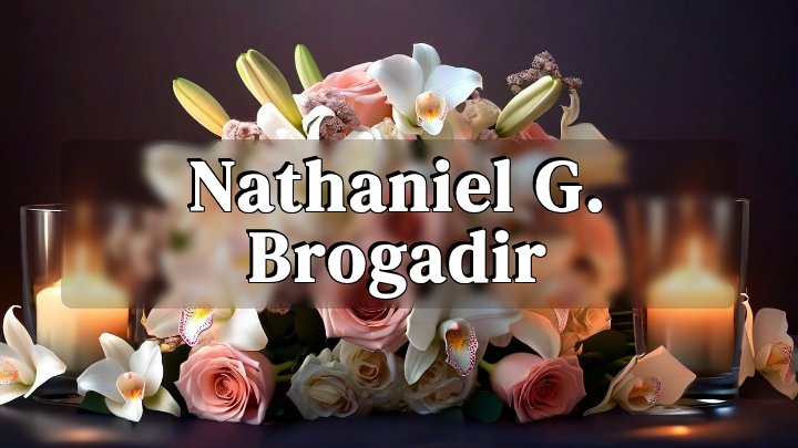 Nathaniel G. Brogadir, Westport, CT