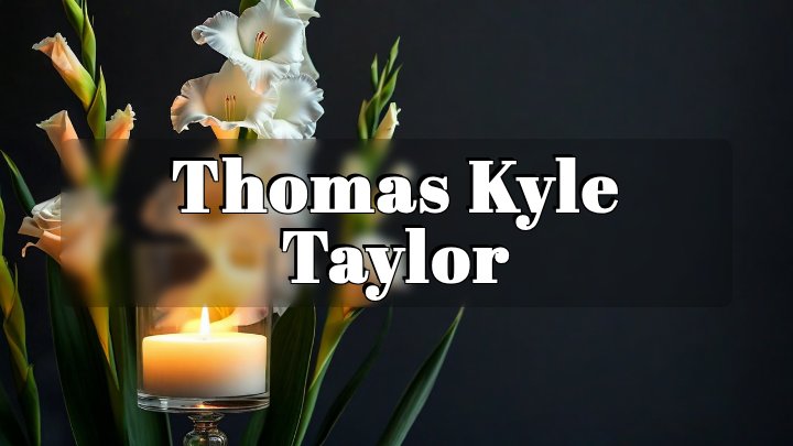Thomas Kyle Taylor, New Albany, MS