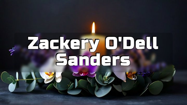 Zackery O'Dell Sanders, Buford, GA